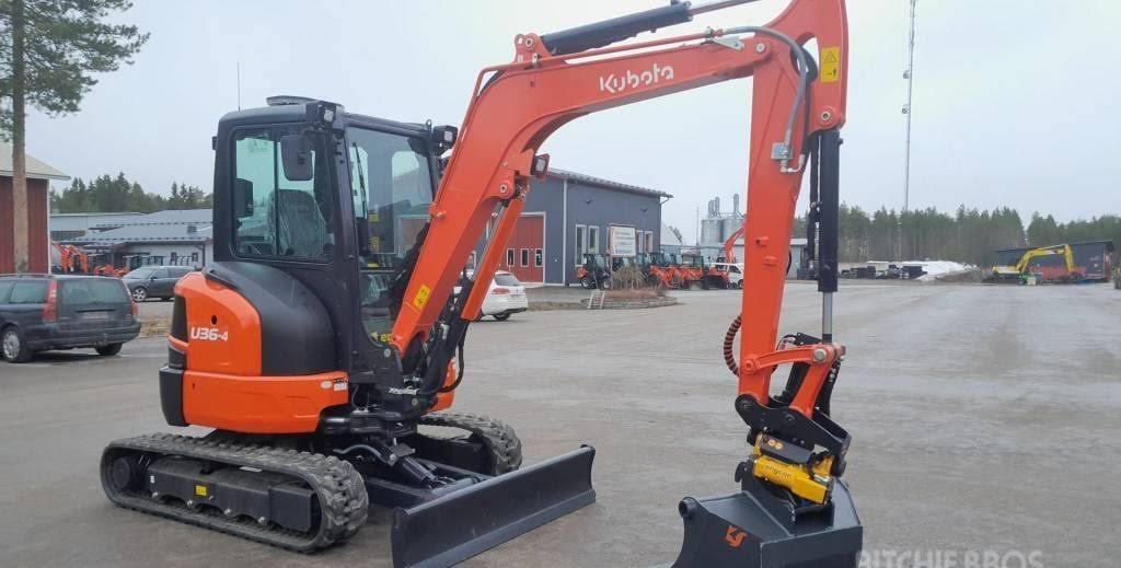 Kubota U36-4, (2022), 13 heures, 3.6T - occasion (Comme Neuf)